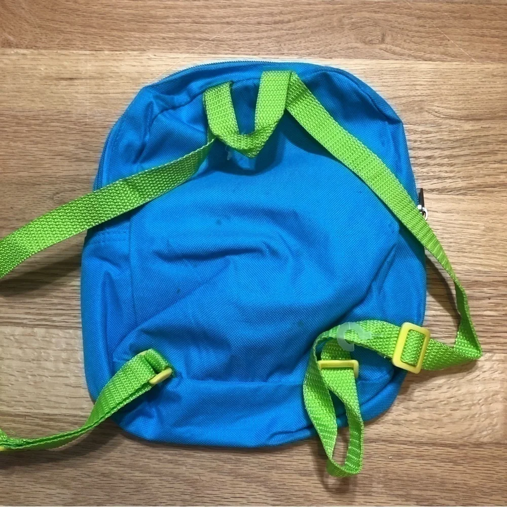 Disney Mickey Mouse Mini Backpack Book Bag Donald Duck Goofy Yellow Blue